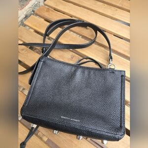 Rebecca Minkoff Black Textured Leather Bag
